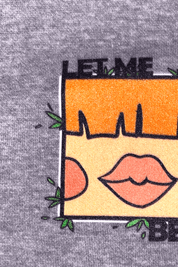 Carolyn LET ME BE ME cotton hoodie