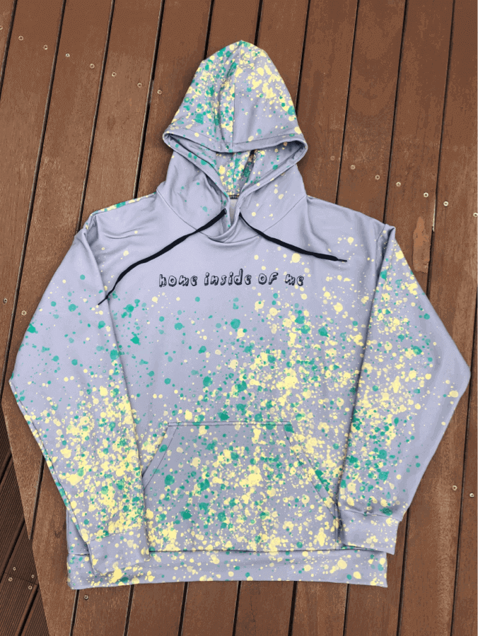 HOME hoodie by Marina Kasi