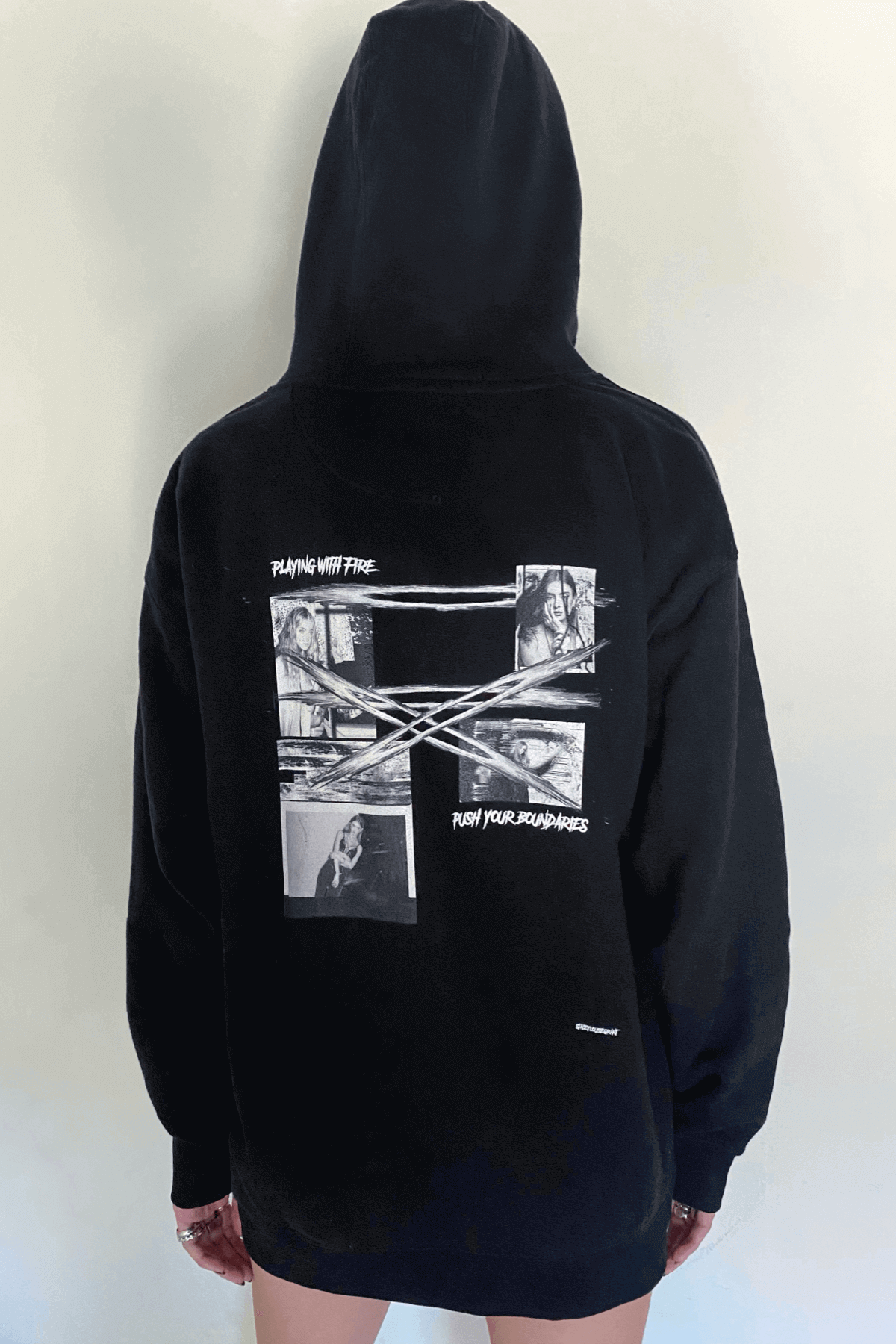 Stacey PLAYING WITH FIRE hoodie