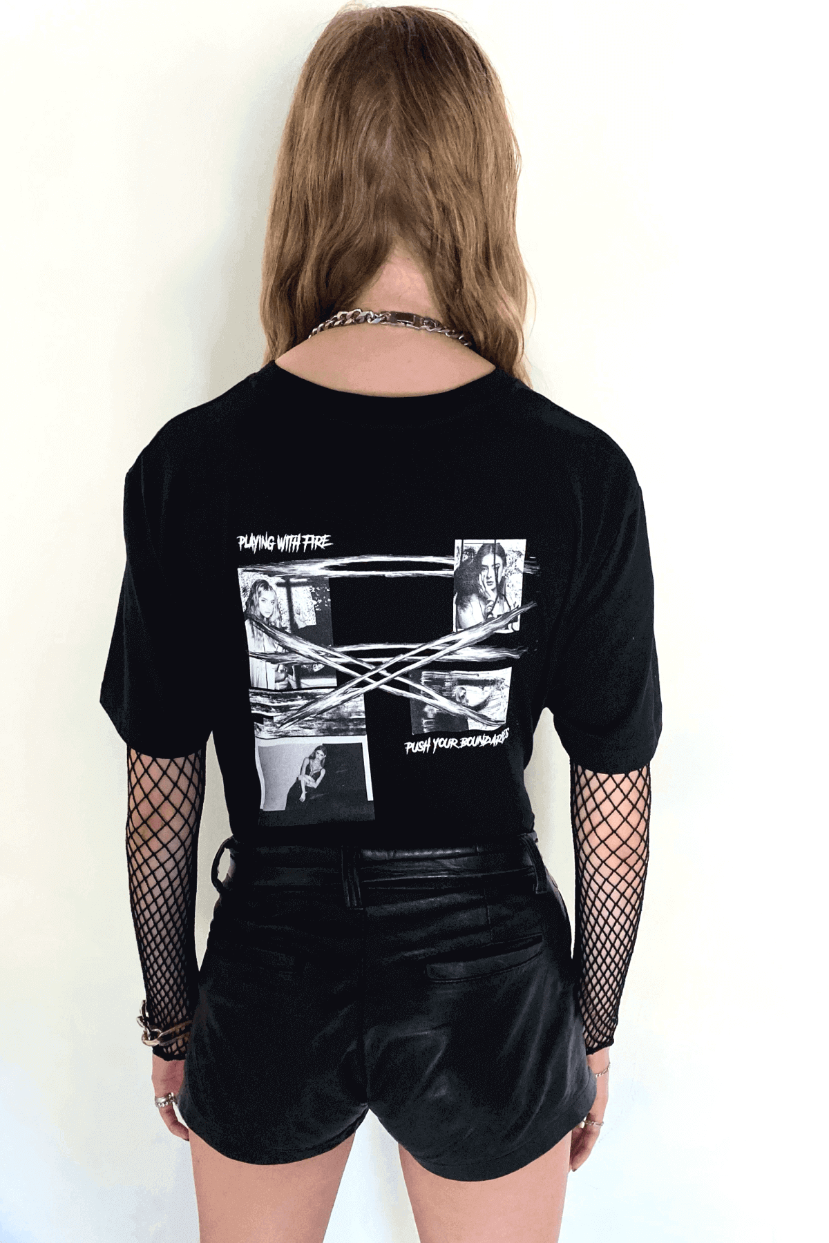 Stacey PLAYING WITH FIRE t-shirt