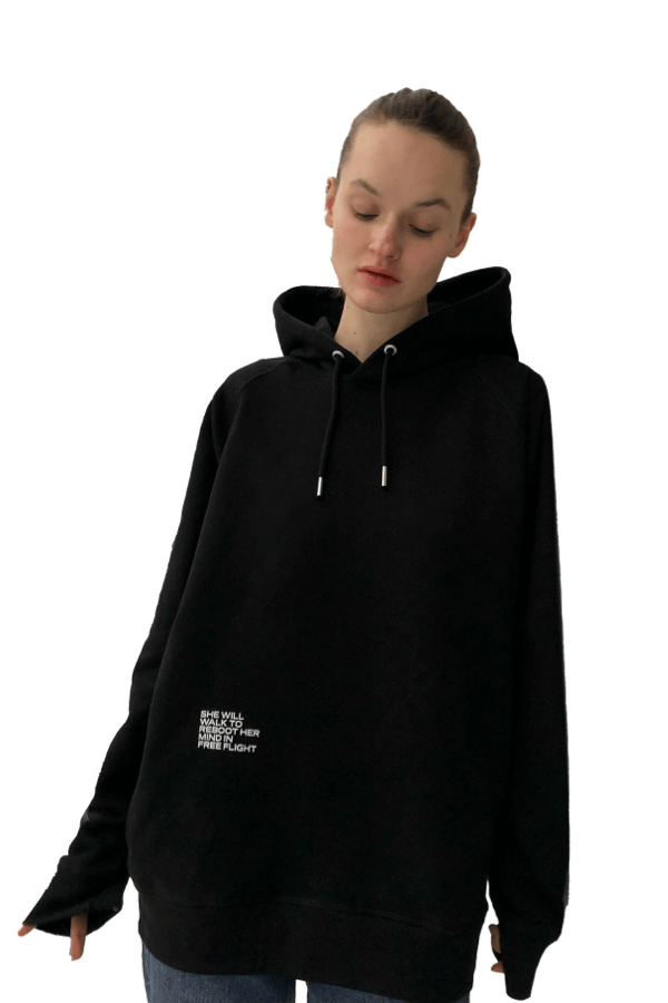 WALK hoodie by Marina Kasi