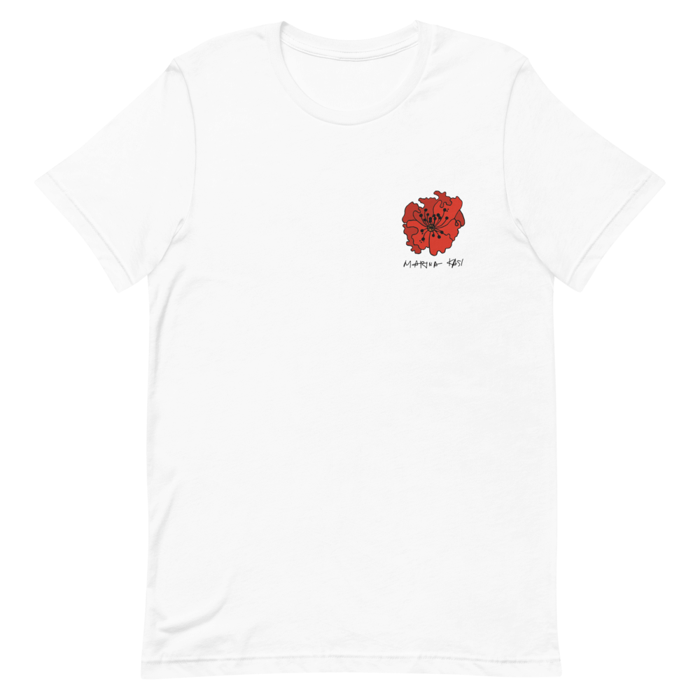 POPPIES logo t-shirt by Marina Kasi